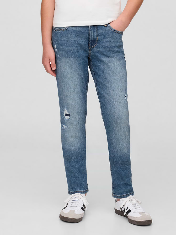 Image number 2 showing, Kids Mid Rise Super Skinny Jeans