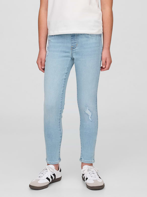Kids Mid Rise Pull-On Jeggings