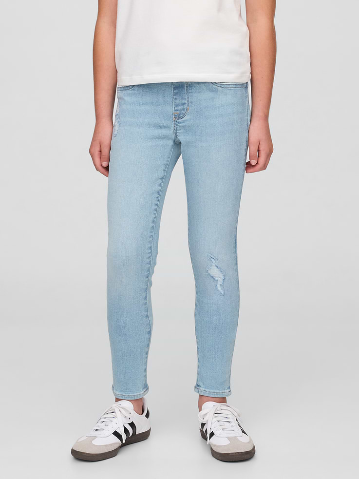 Image number 2 showing, Kids Mid Rise Pull-On Jeggings