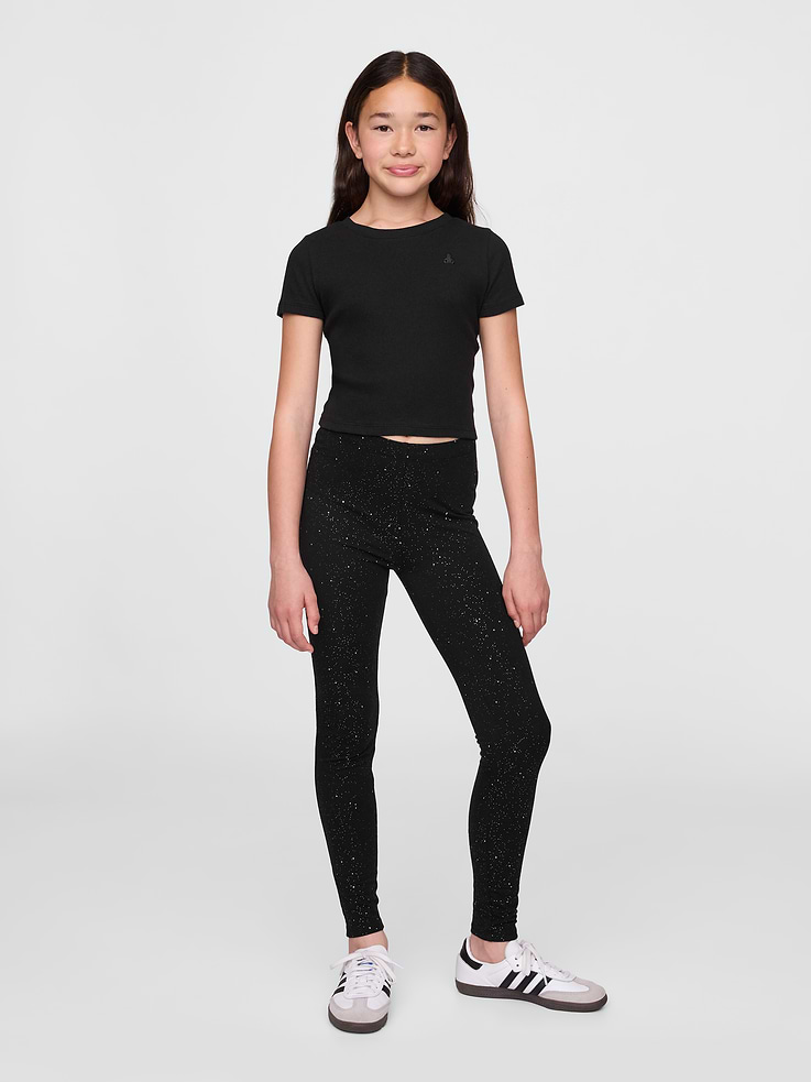Image number 1 showing, Kids Sparkle Leggings