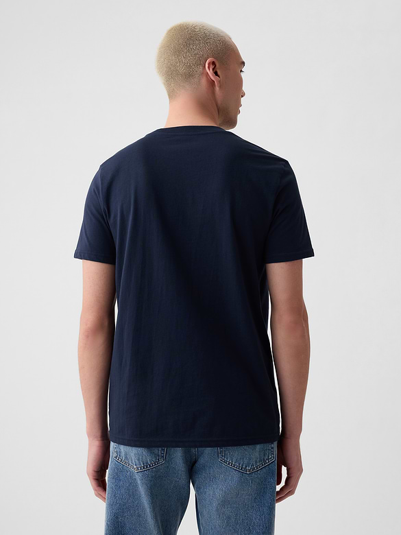 Adult Organic Cotton Pocket T-Shirt