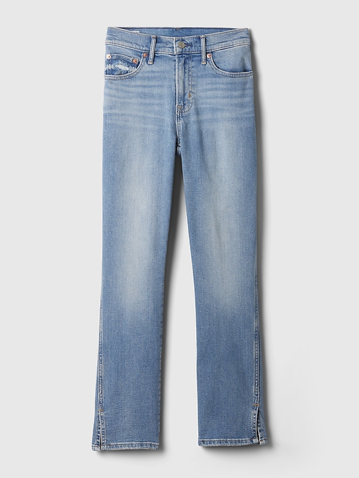 Mid Rise Vintage Slim Split-Hem Jeans | Gap