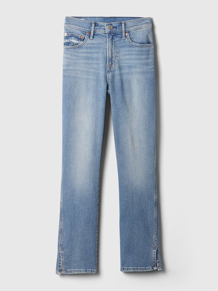 Image number 7 showing, Mid Rise Vintage Slim Split-Hem Jeans