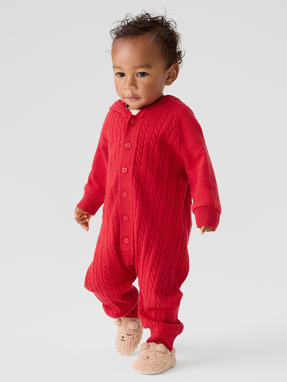 Baby Brannan Bear Sherpa Slippers