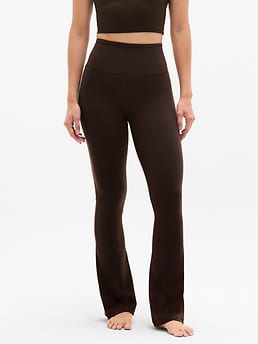 Elation Ultra High Rise Flare Pant — Truffle by Athleta