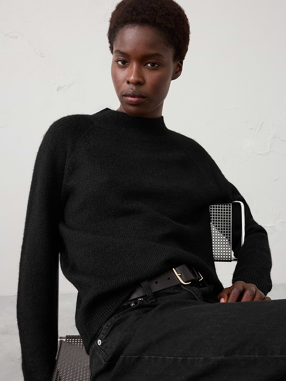 Brushed Pullover Sweater