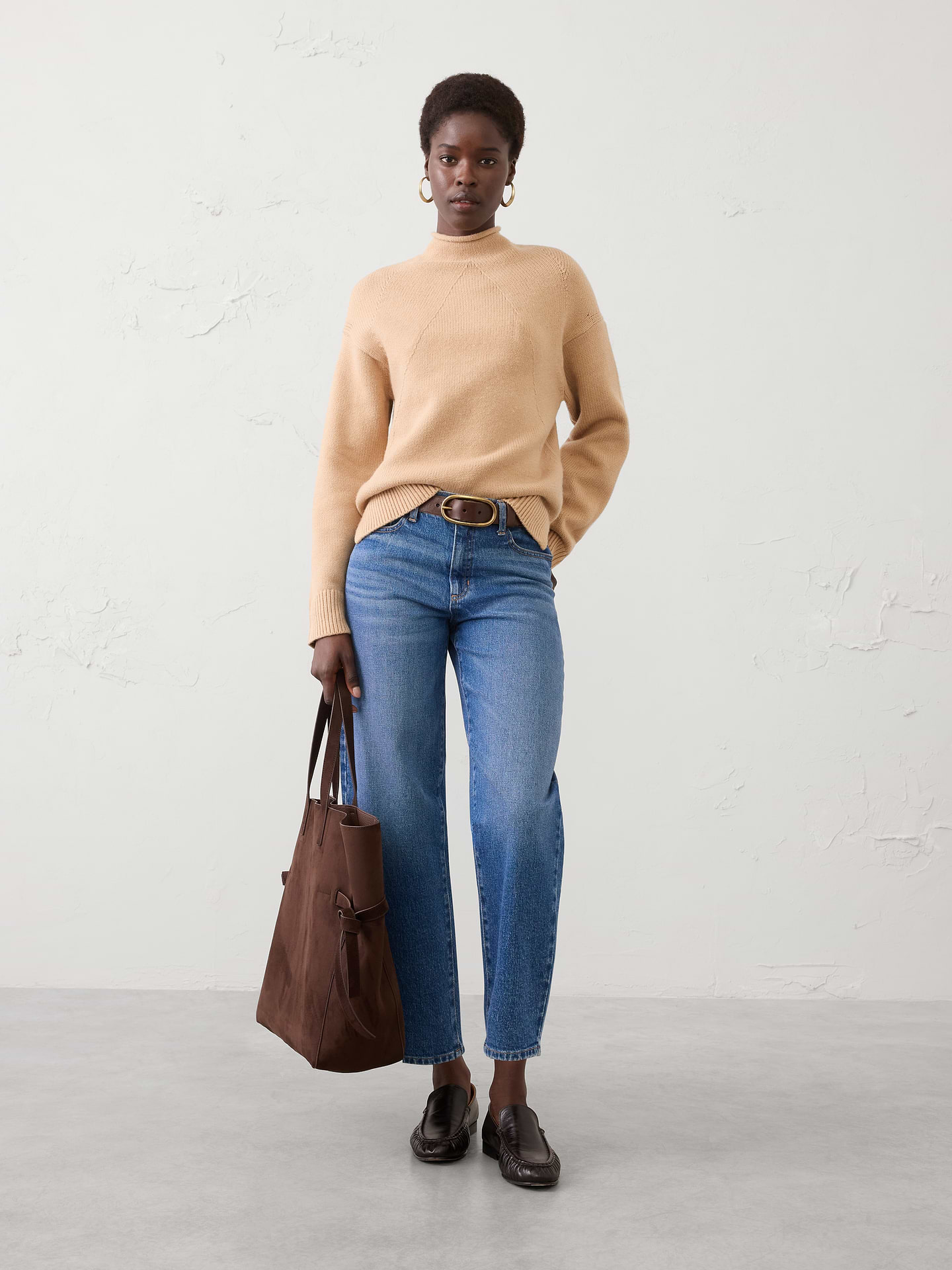 Image number 1 showing, Perfectly Soft Roll-Neck Sweater