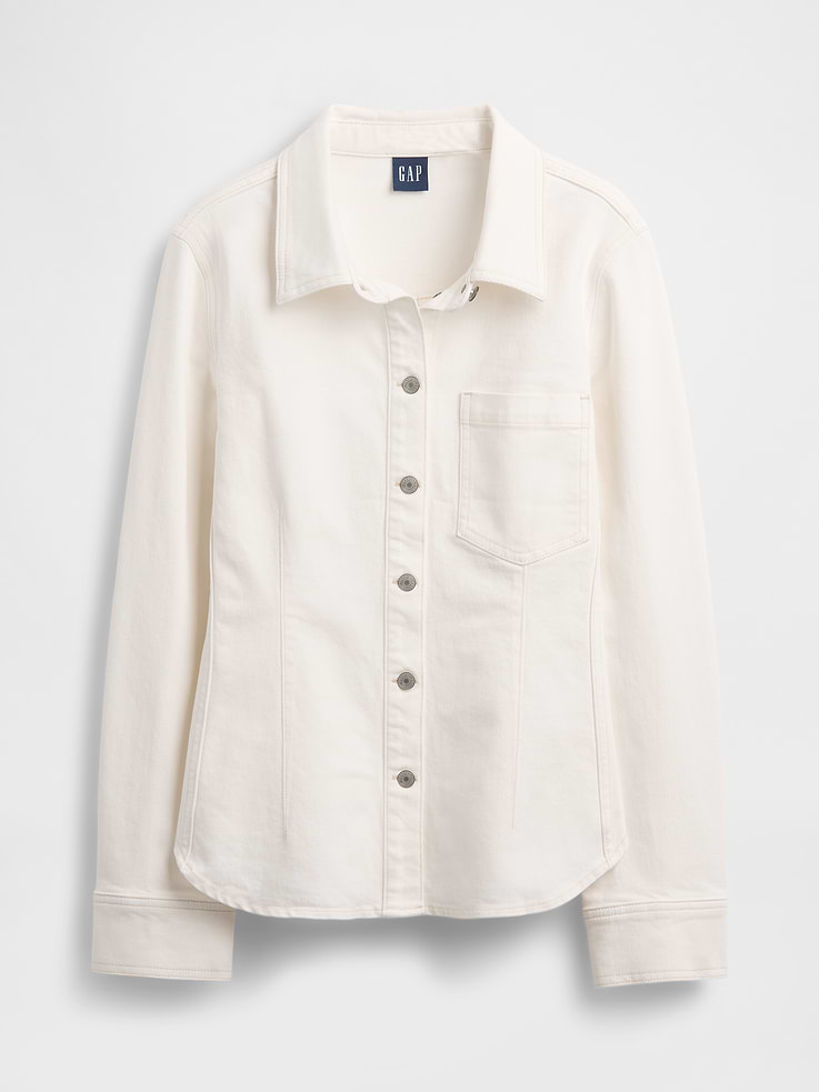 Image number 5 showing, Cinched Denim Shirt