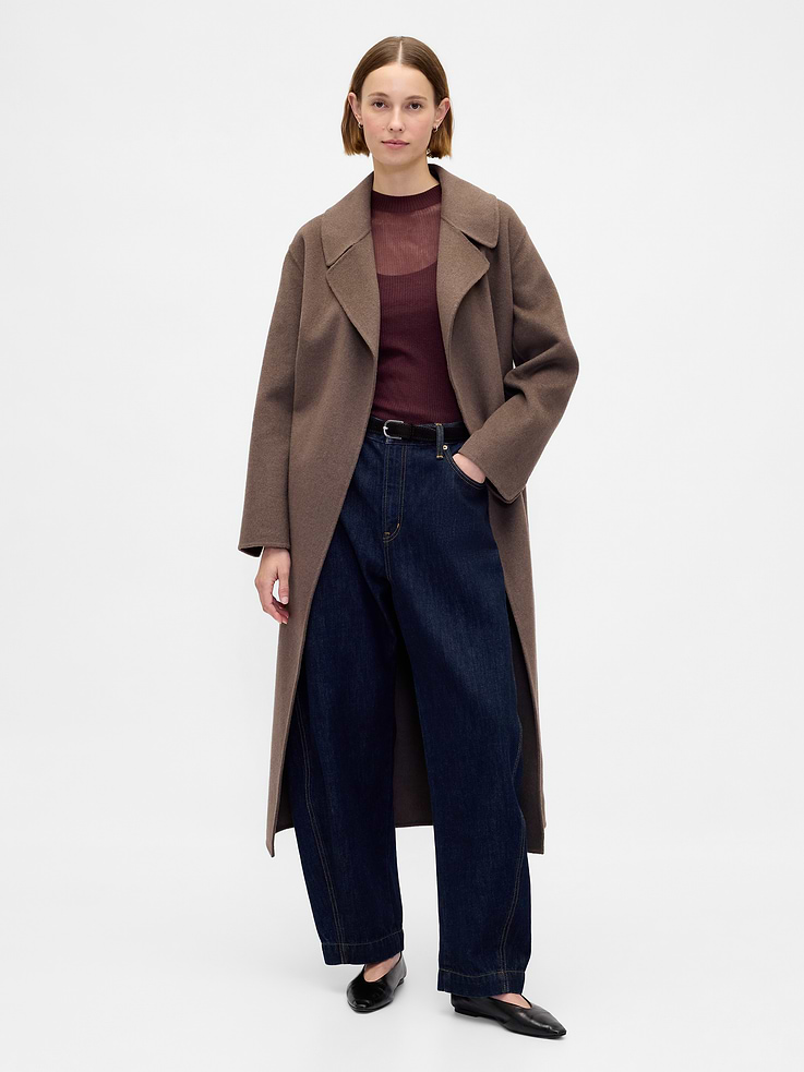 Image number 2 showing, High-Neck Sheer Sweater
