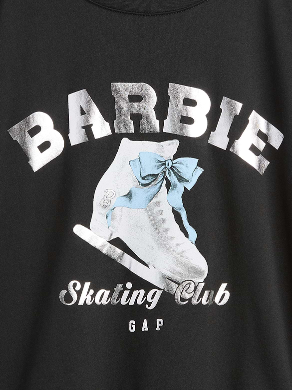Kids Barbie Oversized Graphic T-Shirt