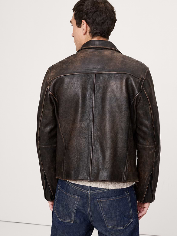Leather Racing Jacket