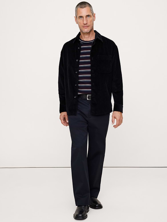 Slim Merino Ribbed Sweater