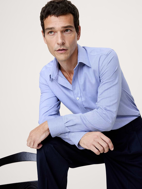 Chemise habillée ajustée infroissable