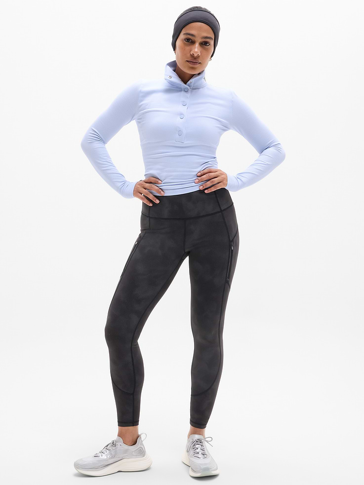 Image number 7 showing, Rainier High Rise Reflective Print Legging