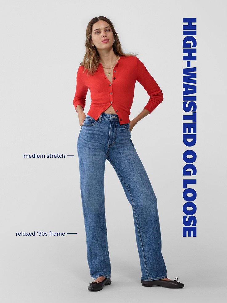 Image number 9 showing, High-Waisted OG Loose Ripped Jeans