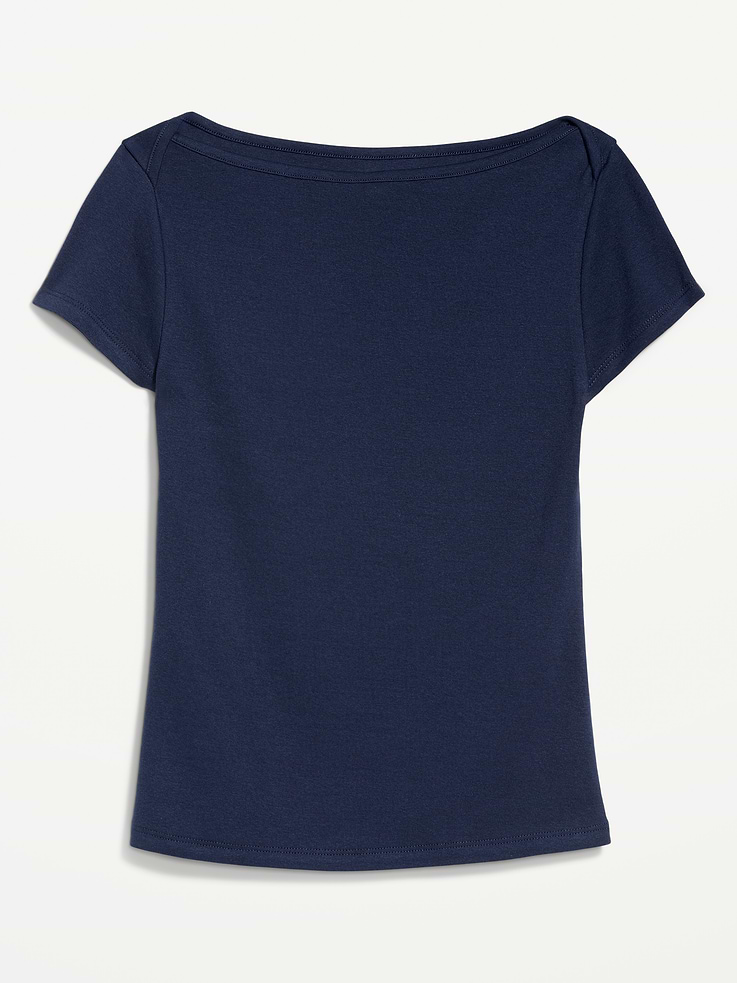 Image number 5 showing, Snug Boatneck T-Shirt