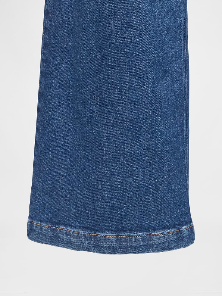 Image number 8 showing, Extra High Rise Stride Wide-Leg Jeans