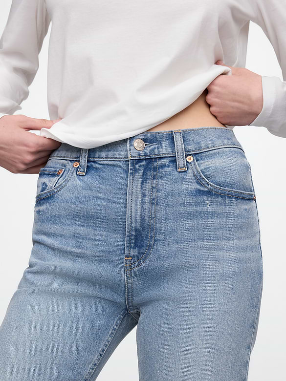 High Rise ’90s Slim Straight Jeans