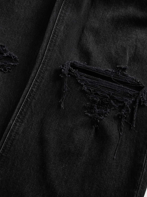 High Rise Cheeky Straight Jeans