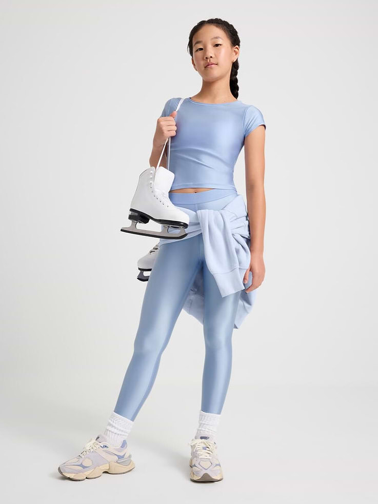 Image number 2 showing, Athleta Girl Powervita Sheen Tee