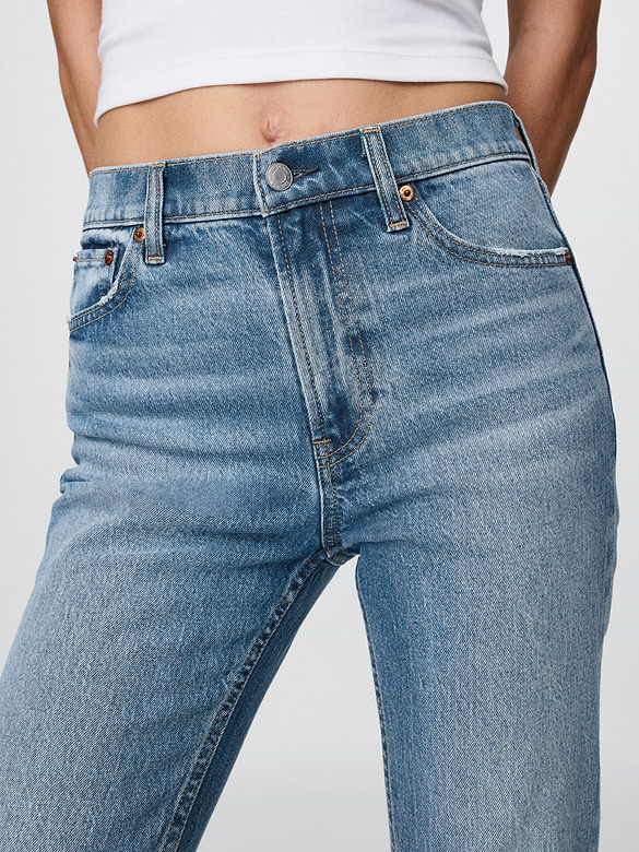 High Rise ’90s Slim Straight Jeans