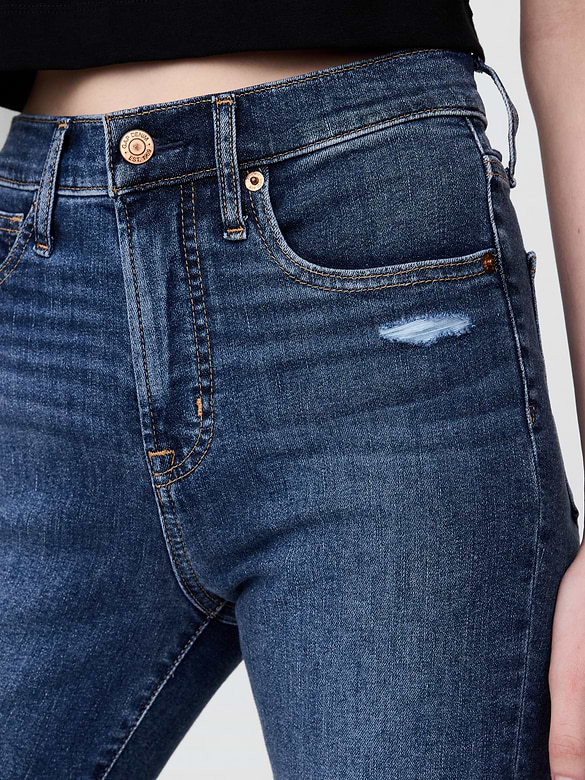 High Rise True Skinny Jeans