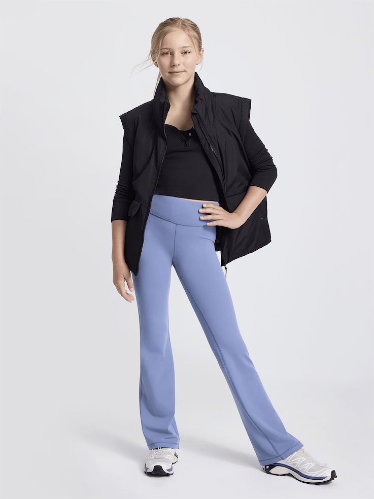 Image number 1 showing, Athleta Girl High Rise Chit Chat Flare Pant