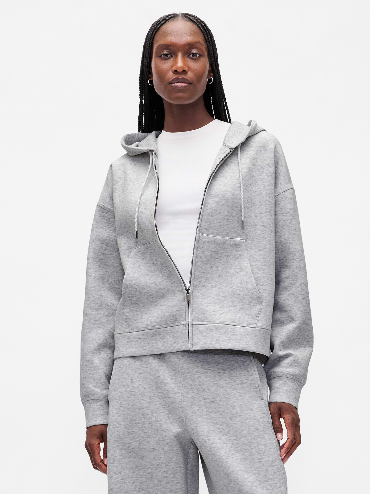 GapFit Oversized Zip Hoodie