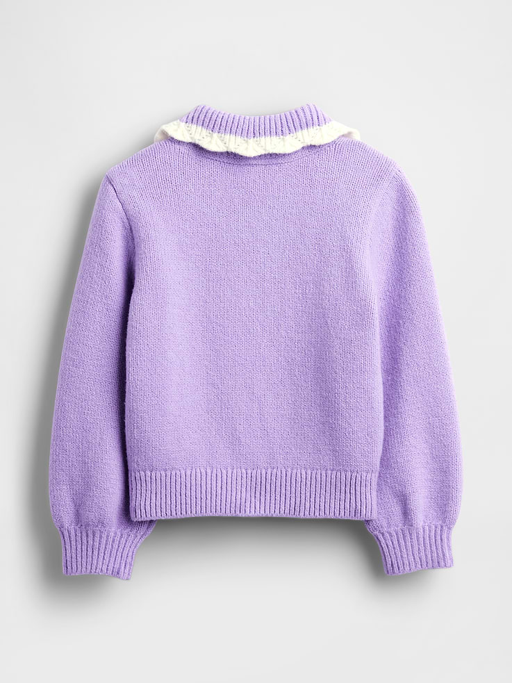 Image number 3 showing, Baby & Toddler CashSoft Collared Sweater