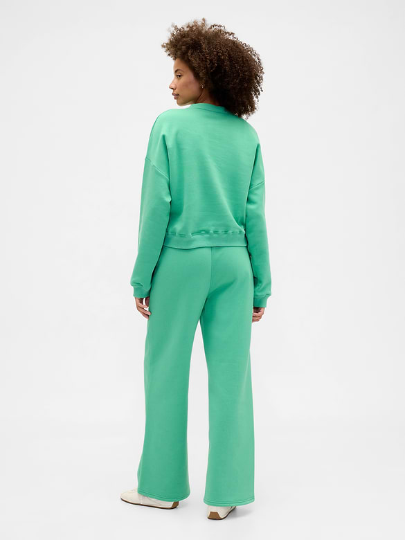 Relaxed Straight-Leg Sweatpants
