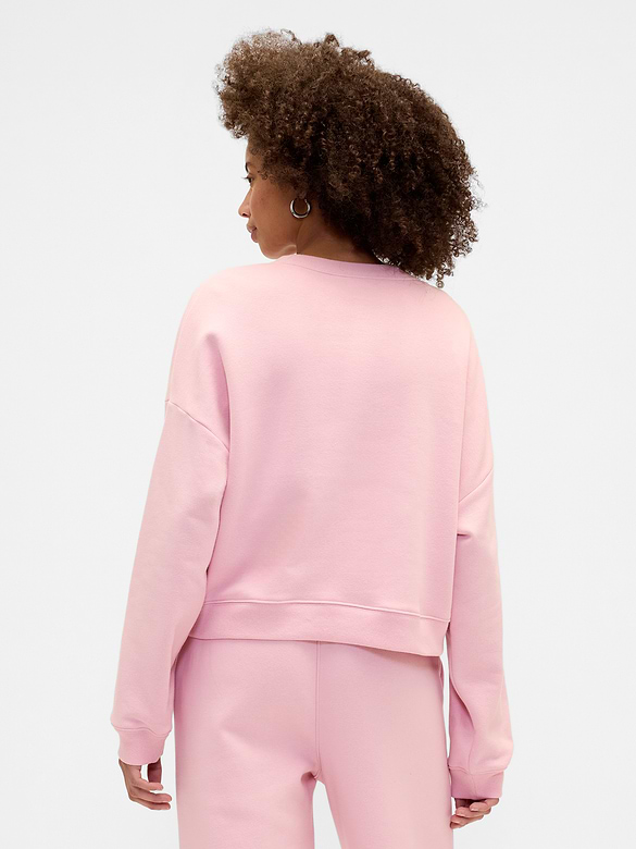 Relaxed Wedge Gap Logo Sweatshirt