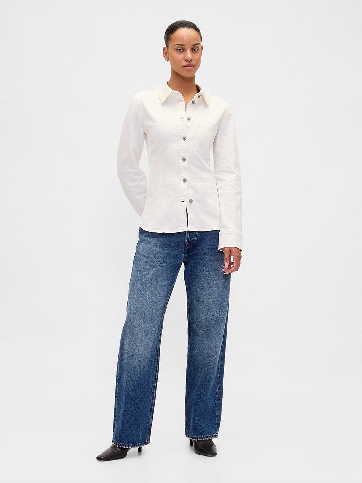 Image number 2 showing, Cinched Denim Shirt
