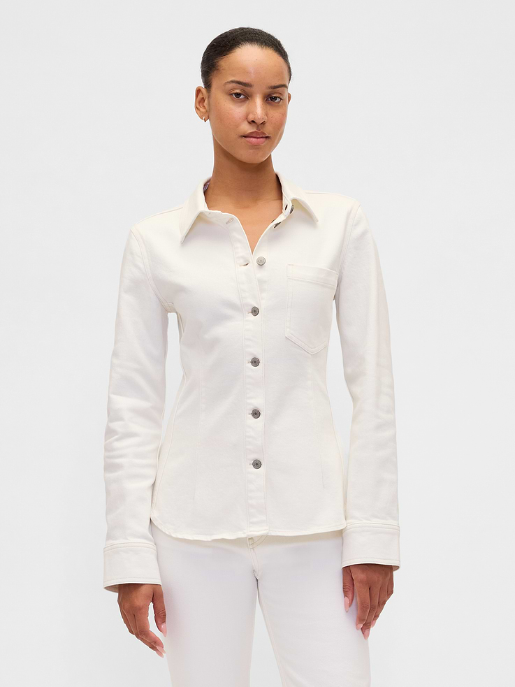 Image number 1 showing, Cinched Denim Shirt