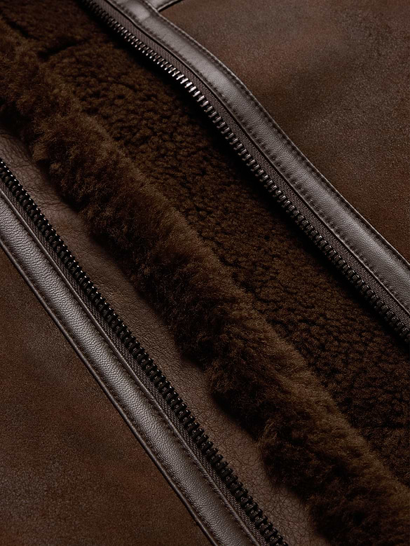 Shearling Aviator Jacket