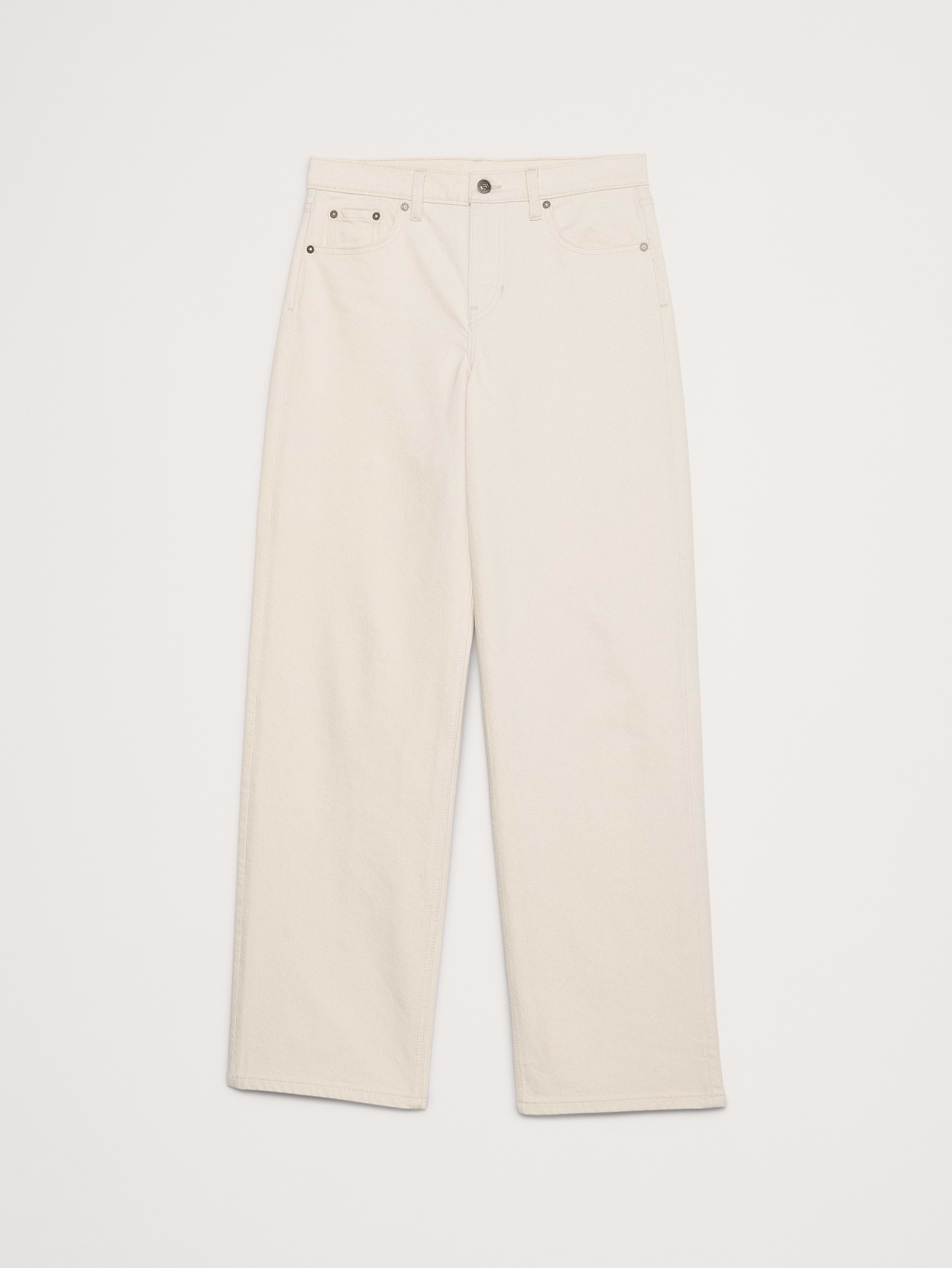 L'image numéro 6 présente Jean ample années 1990 à taille mi-basse