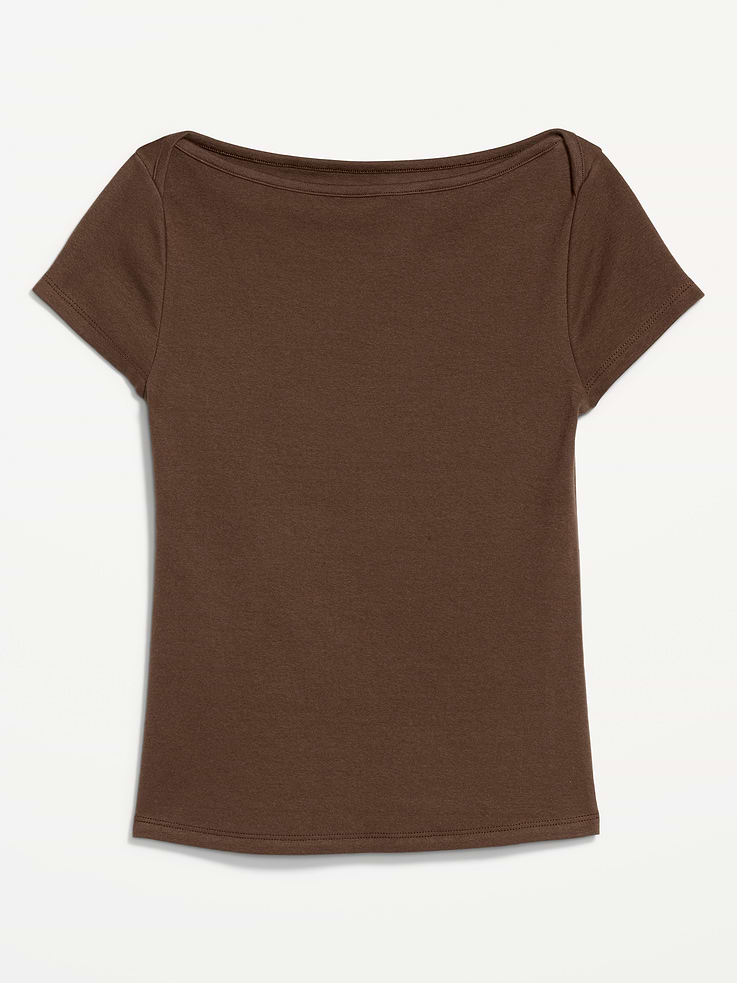Image number 5 showing, Snug Boatneck T-Shirt
