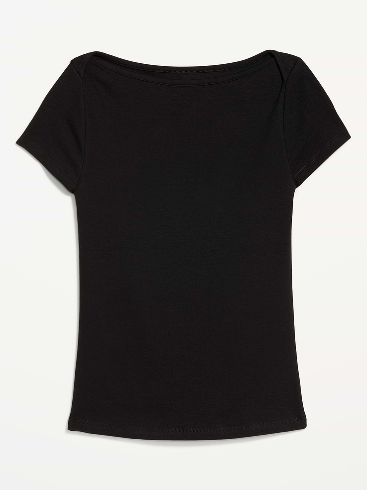 Image number 5 showing, Snug Boatneck T-Shirt