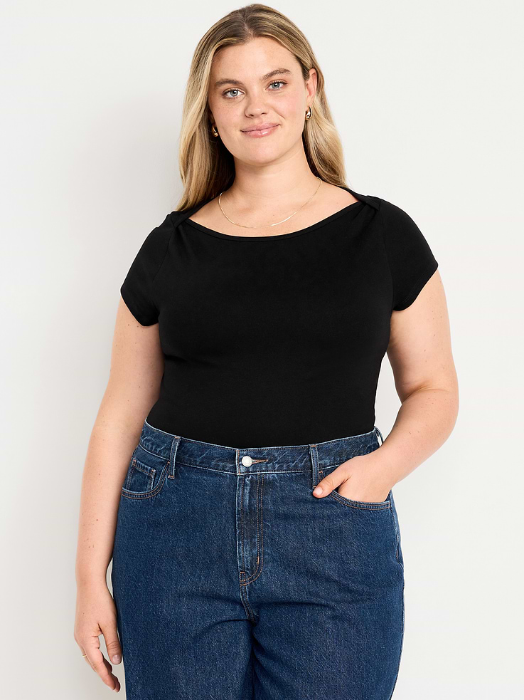 Image number 8 showing, Snug Boatneck T-Shirt