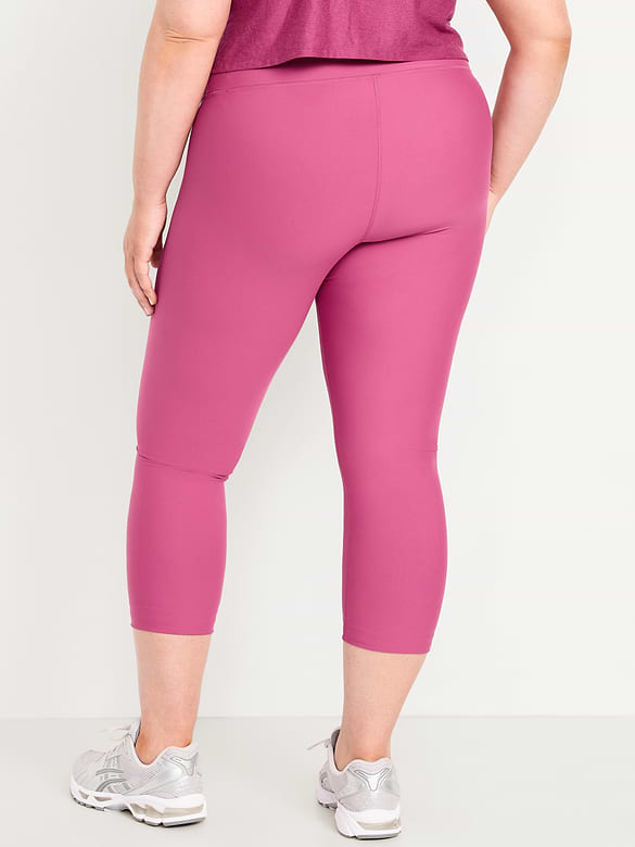 High-Waisted PowerSoft Crop Leggings