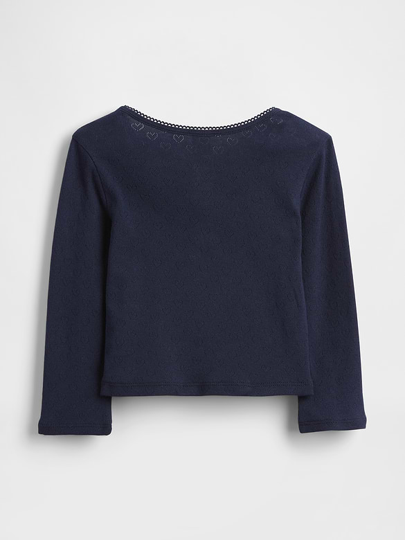 Baby & Toddler Pointelle Henley Top
