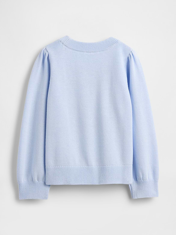 Baby & Toddler Puff-Sleeve Sweater