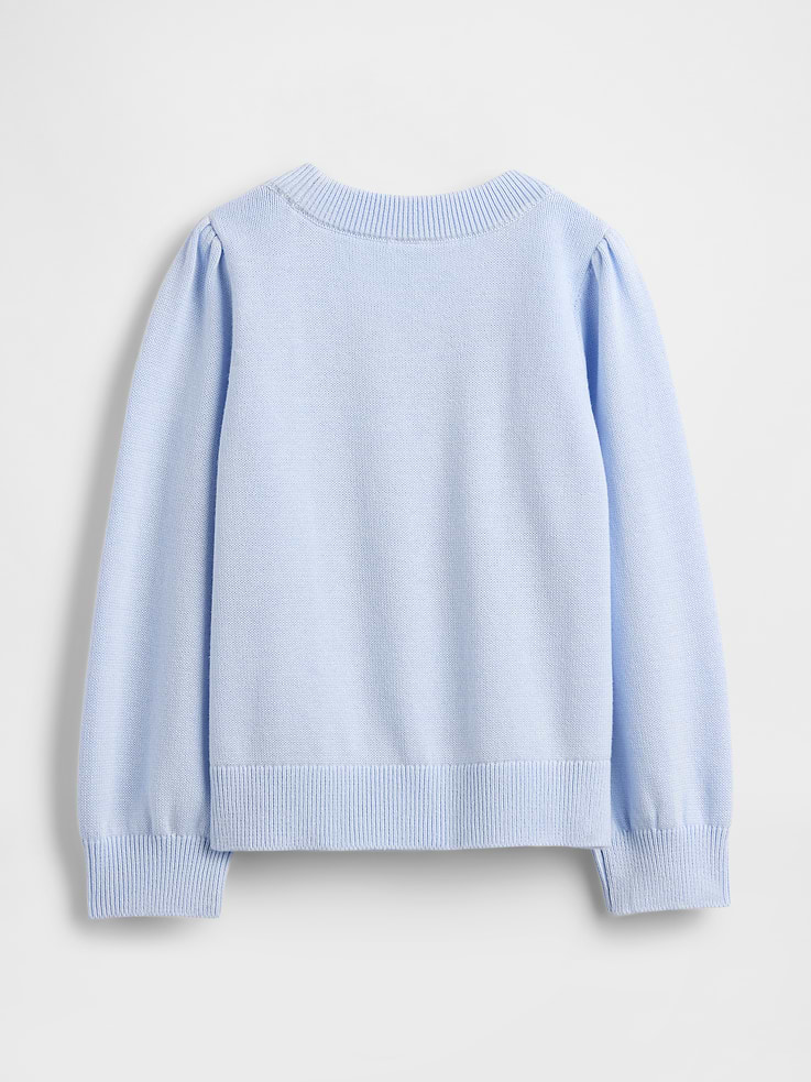 Image number 2 showing, Baby & Toddler Puff-Sleeve Sweater