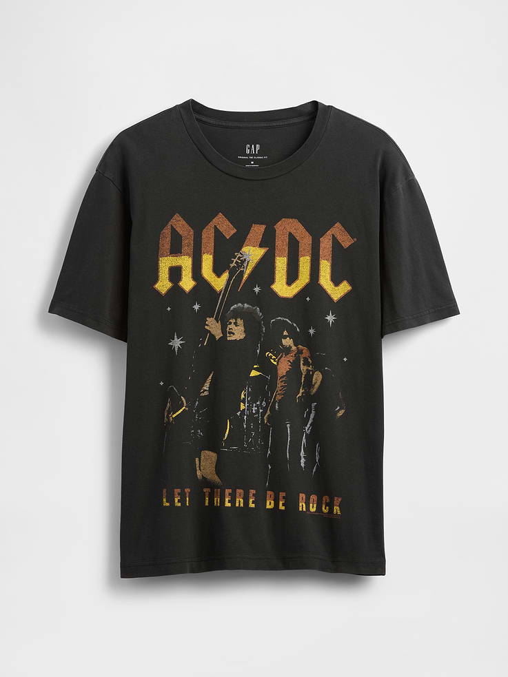 Image number 5 showing, AC/DC Relaxed Graphic T-Shirt