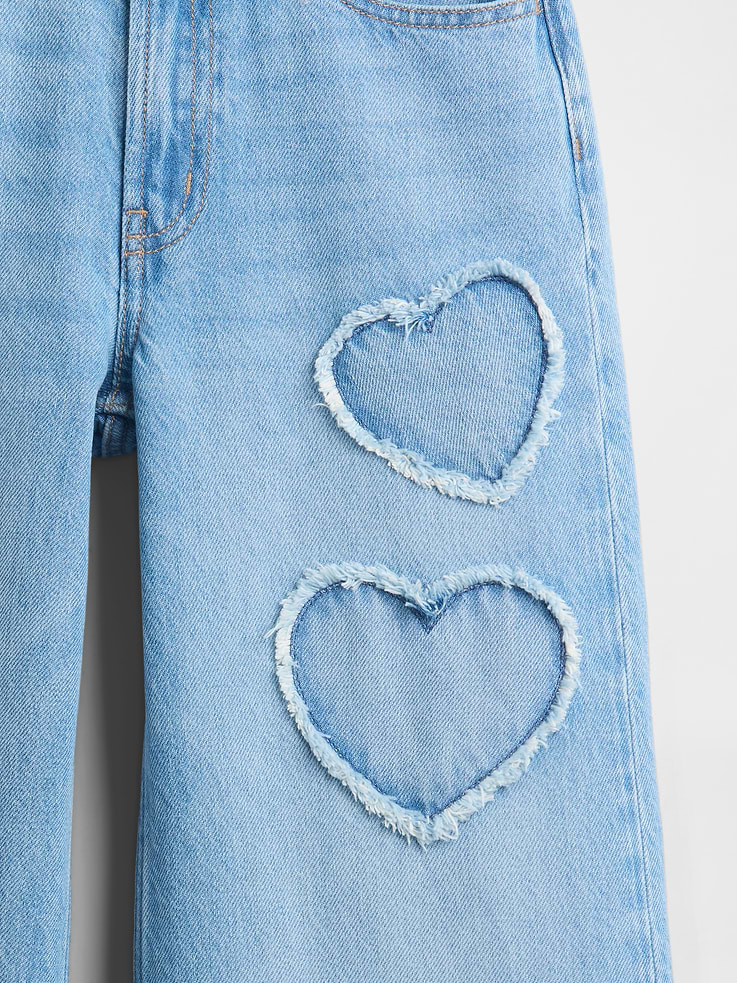 Image number 3 showing, Kids Mid Rise Baggy Jeans