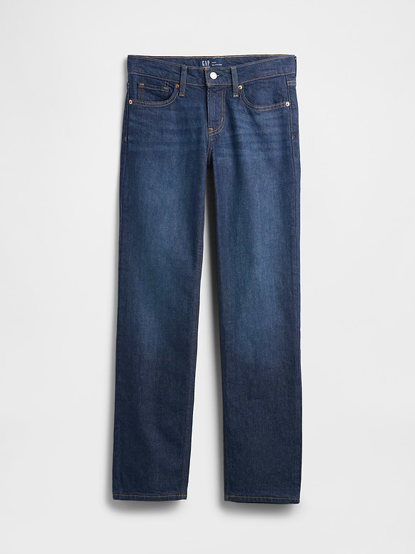 Low Rise '90s Slim Straight Jeans