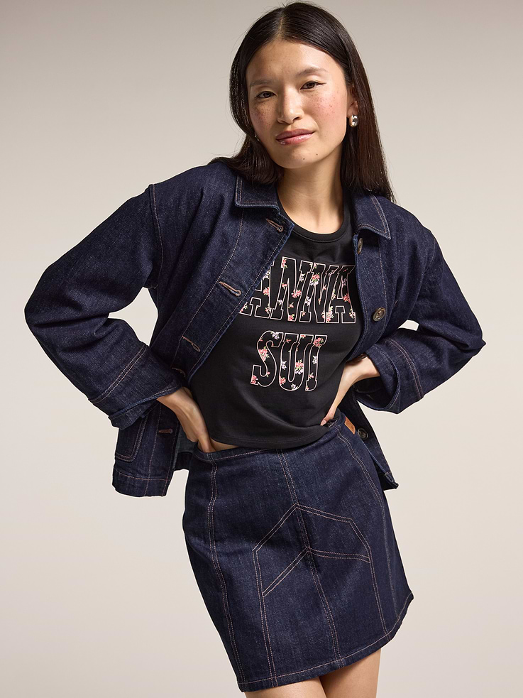 Image number 3 showing, Old Navy x Anna Sui Ringer Tee