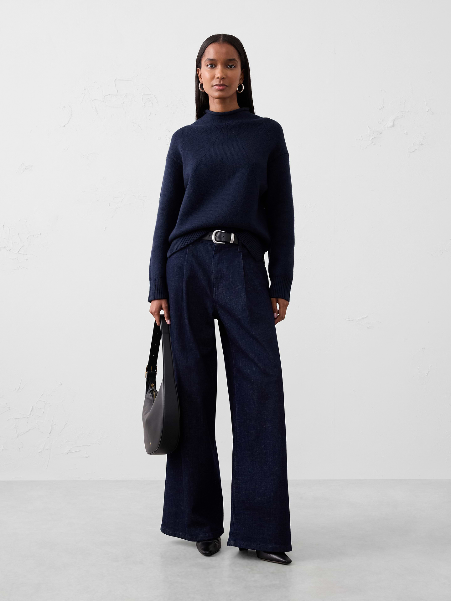 Image number 1 showing, Perfectly Soft Roll-Neck Sweater