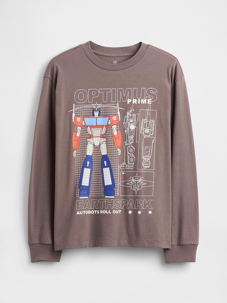 Image number 1 showing, Kids Relaxed Graphic T-Shirt