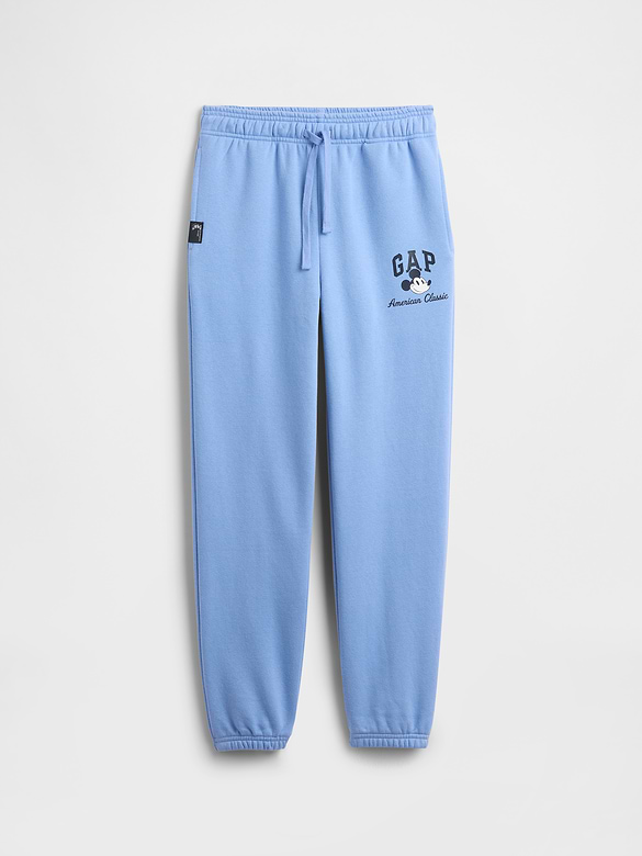 GapKids × Disney Mickey Mouse Relaxed Logo Joggers