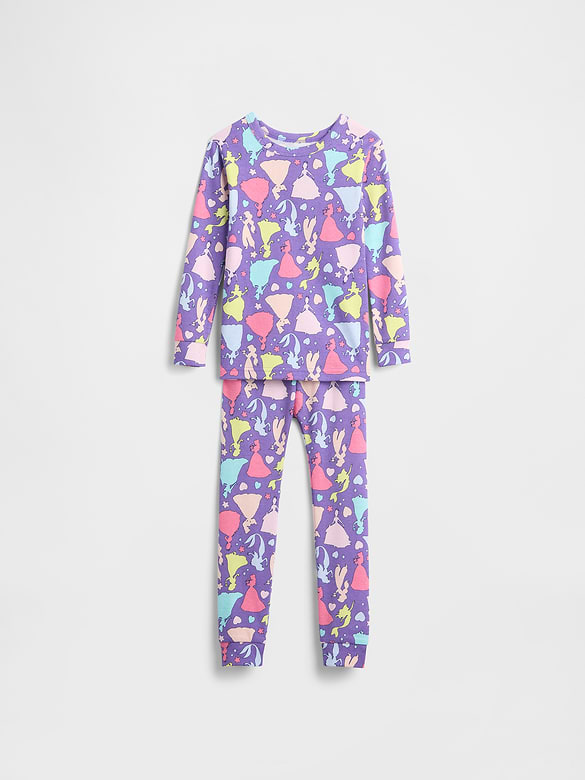 Kids & babyGap × Disney Princess 100% Organic Cotton PJ Set